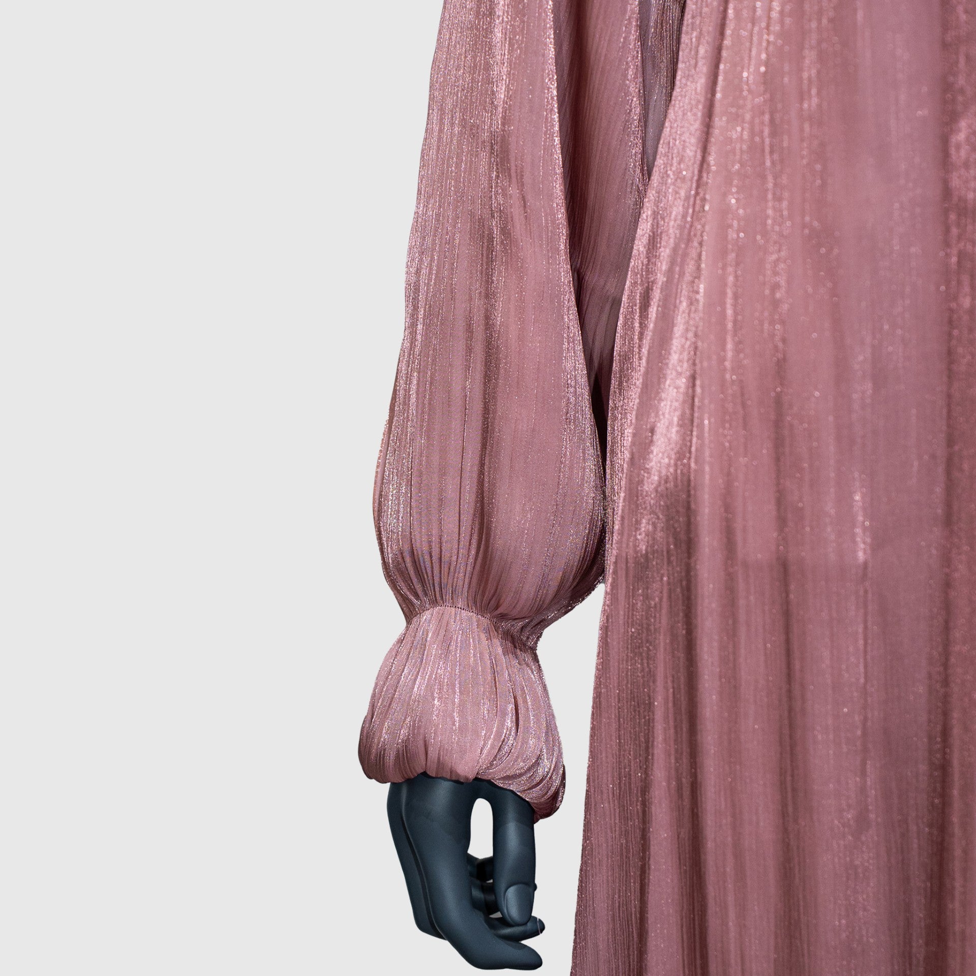 Prestige Crinkled Pink 2-Piece ZA Abaya